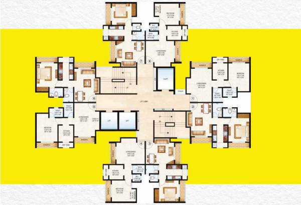 Images for Cluster Plan of Raunak Raunak Bliss Phase A A3