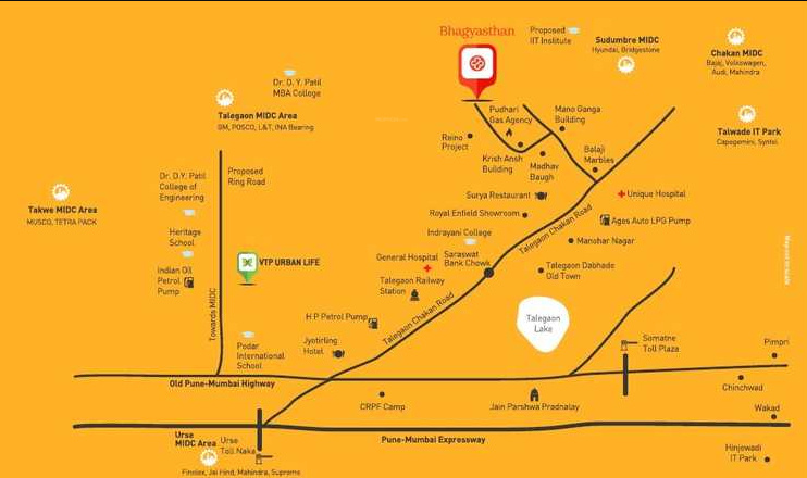  bhagyasthan phase 1 Location Plan