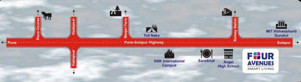 Images for Location Plan of Ikon Four Avenues Wing C And D