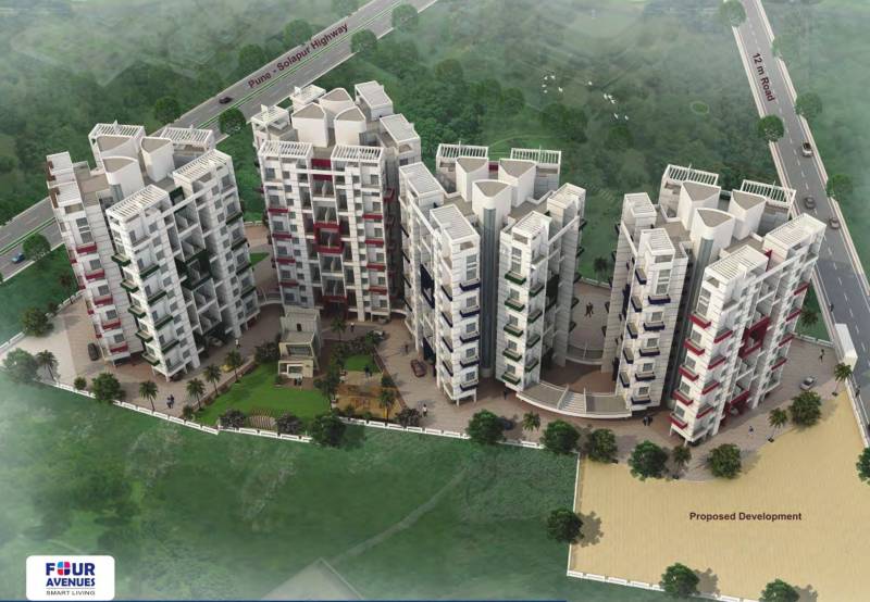 Images for Elevation of Ikon Four Avenues Wing C And D