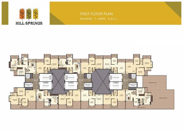  hill-spring Hill Springs Cluster Plan for 1st Floor