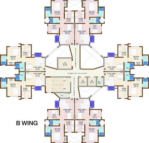 Images for Cluster Plan of Nirmal Lifestyle City Kalyan Victory B