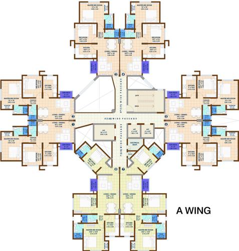 Images for Cluster Plan of Nirmal Lifestyle City Kalyan Applause A