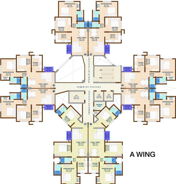 Images for Cluster Plan of Nirmal Lifestyle City Kalyan Applause A