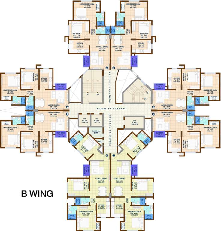 Images for Cluster Plan of Nirmal Lifestyle City Kalyan Applause B