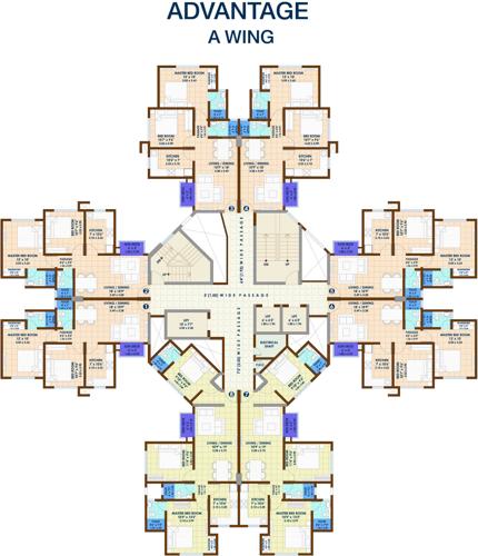 Images for Cluster Plan of Nirmal Lifestyle City Kalyan Advantage A