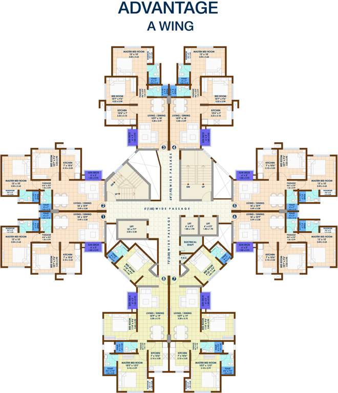 Images for Cluster Plan of Nirmal Lifestyle City Kalyan Advantage A