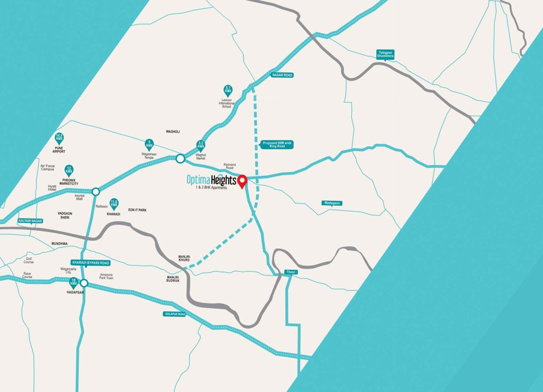 Images for Location Plan of Sarthak Optima Heights B Building