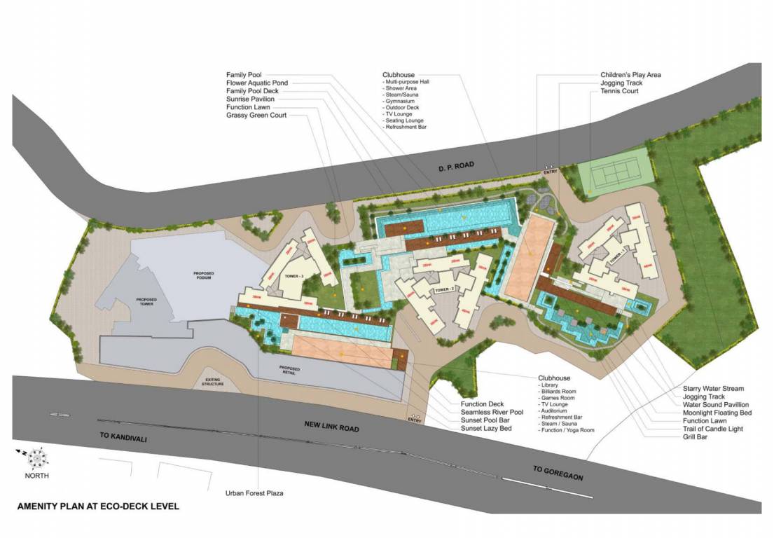 Images for Master Plan of Sheth Auris Serenity Tower 1