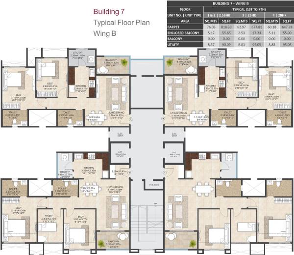  bloomdale-building-07 Building 07 Cluster Plan