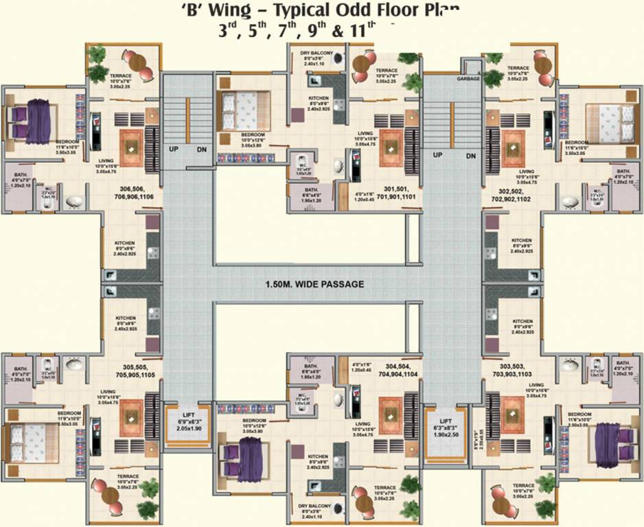 Images for Cluster Plan of Saakshi Parvatara Phase 1