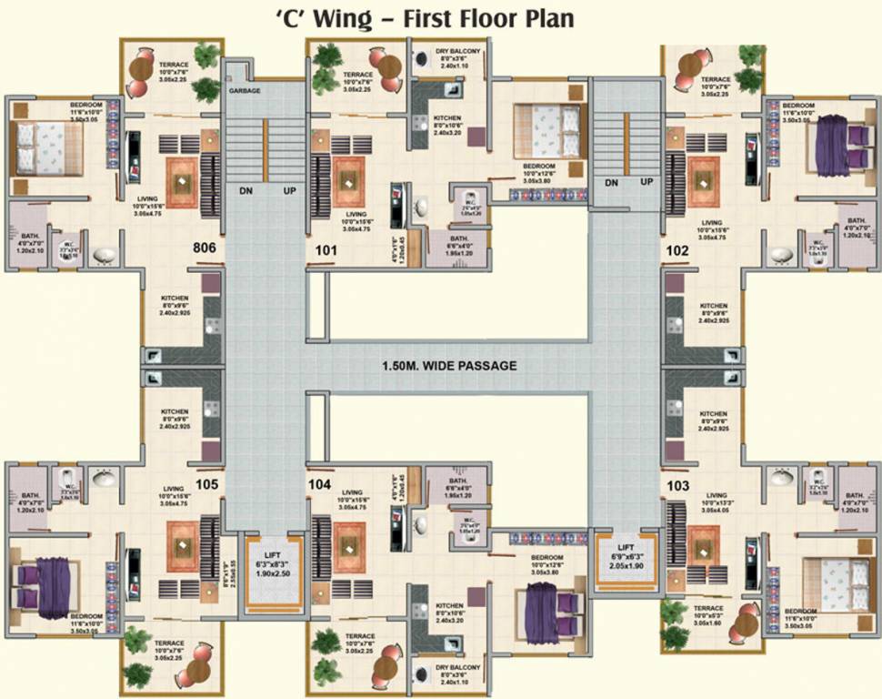 Images for Cluster Plan of Saakshi Parvatara Phase 1