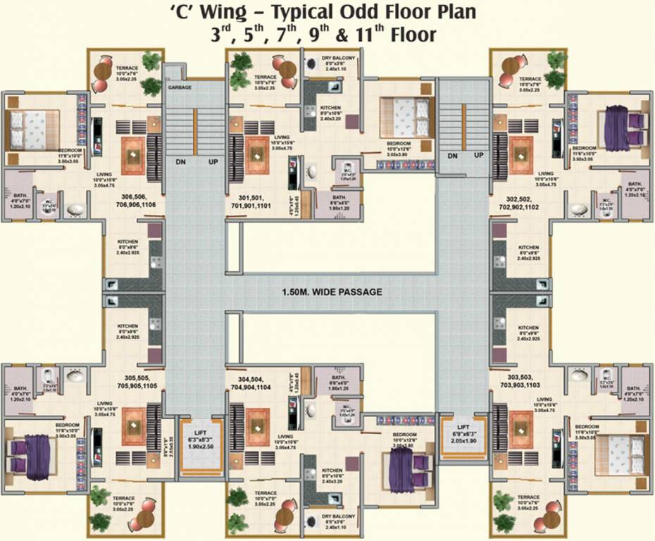 Images for Cluster Plan of Saakshi Parvatara Phase 1