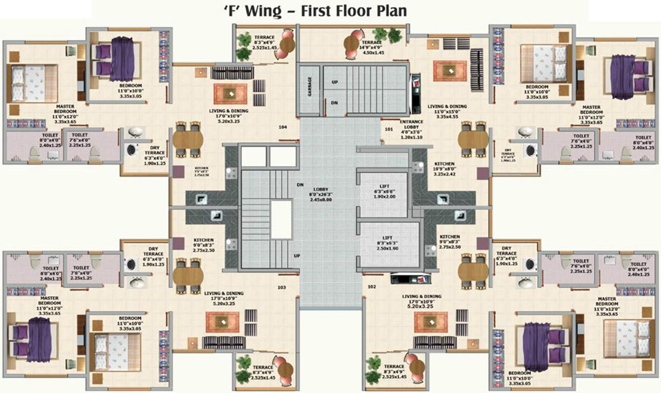 Images for Cluster Plan of Saakshi Parvatara Phase 1