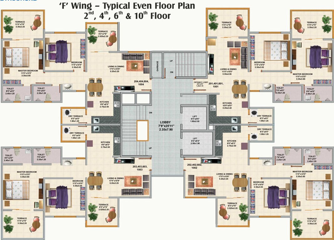 Images for Cluster Plan of Saakshi Parvatara Phase 1