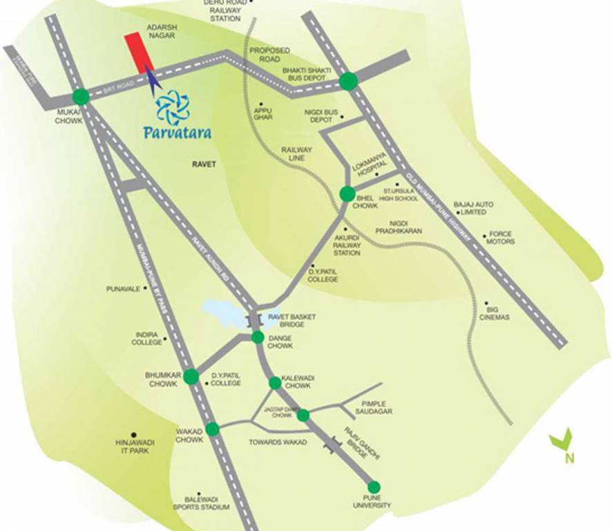 Images for Location Plan of Saakshi Parvatara Phase 1