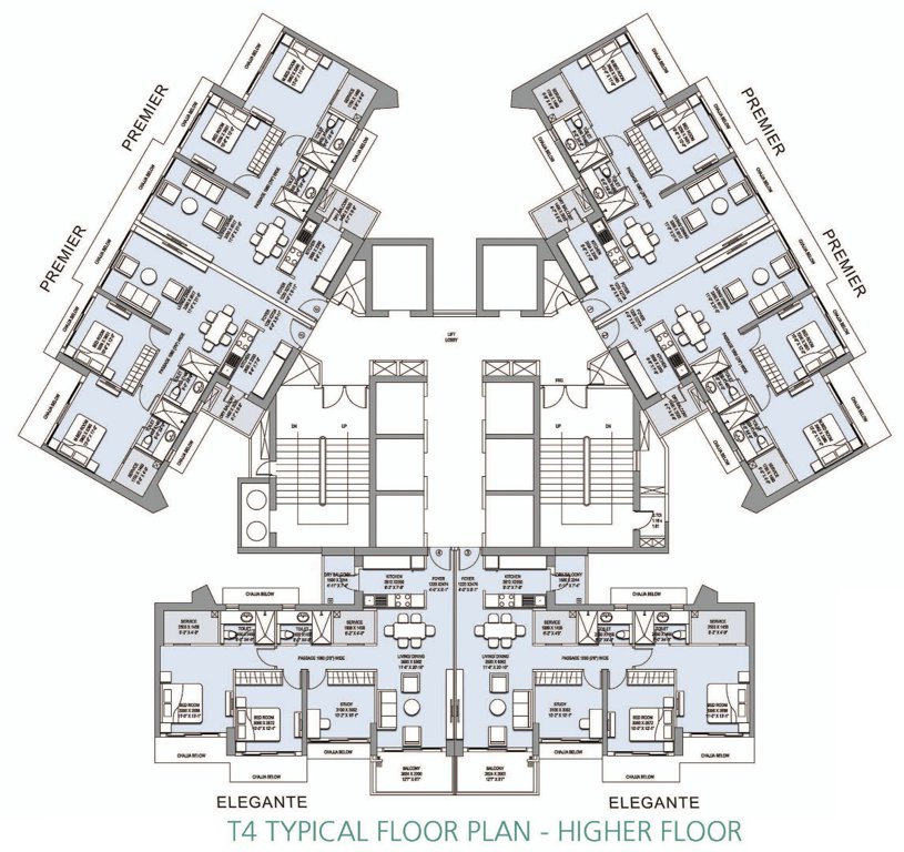 Images for Cluster Plan of L And T Crescent Bay T4