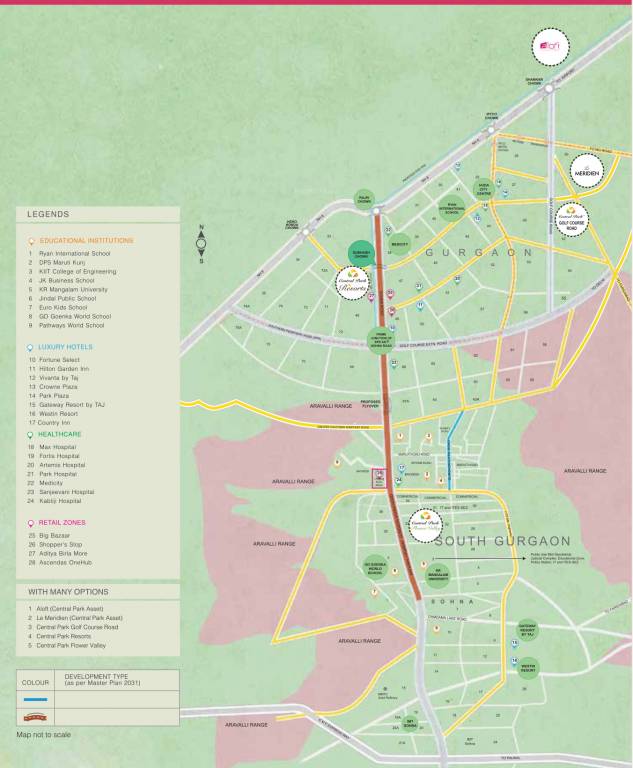  cerise floors Location Plan