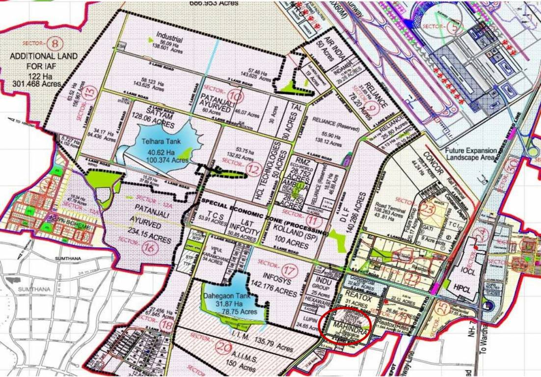 Images for Master Plan of Mahindra Bloomdale Row House 7