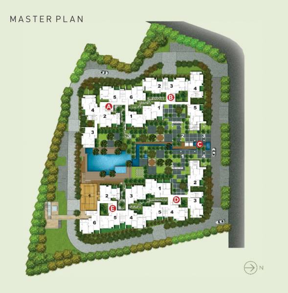 Images for Master Plan of Rohan Rohan Madhuban II Wings A B C