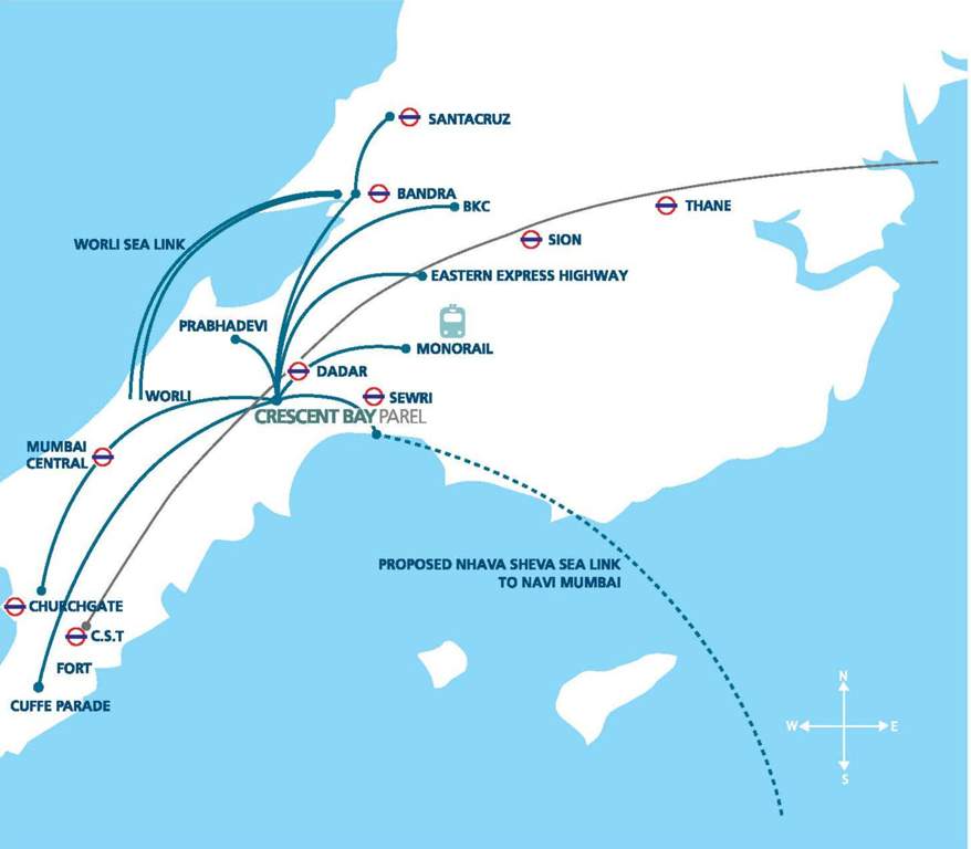 Images for Location Plan of L And T Crescent Bay T1 40 41 Floors
