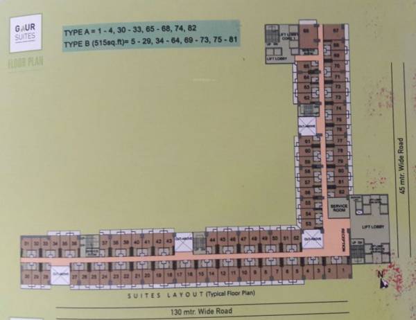 Images for Layout Plan of Gaursons Gaur City Center