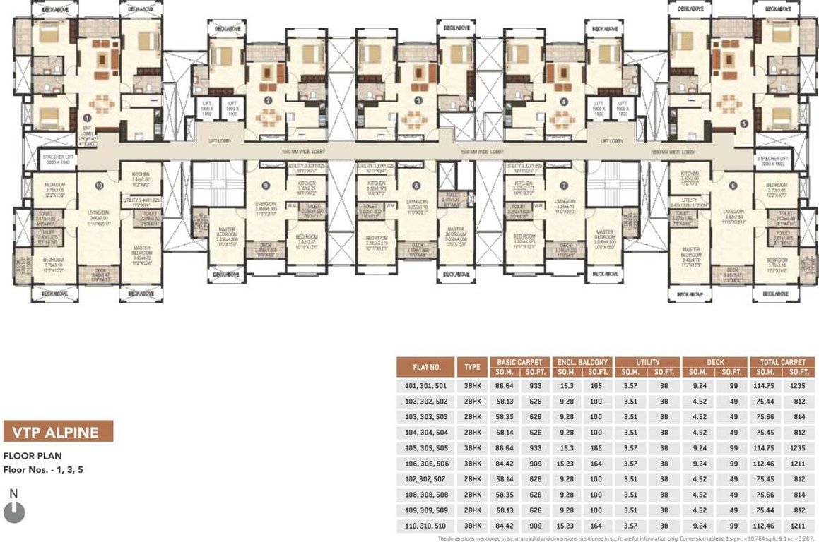  alpine Kul Ecoloch Phase 1 Tower 1 Society 1A Cluster Plan