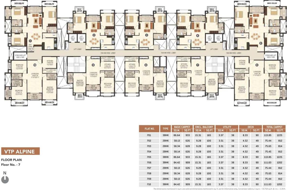  alpine Kul Ecoloch Phase 1 Tower 1 Society 1A Cluster Plan