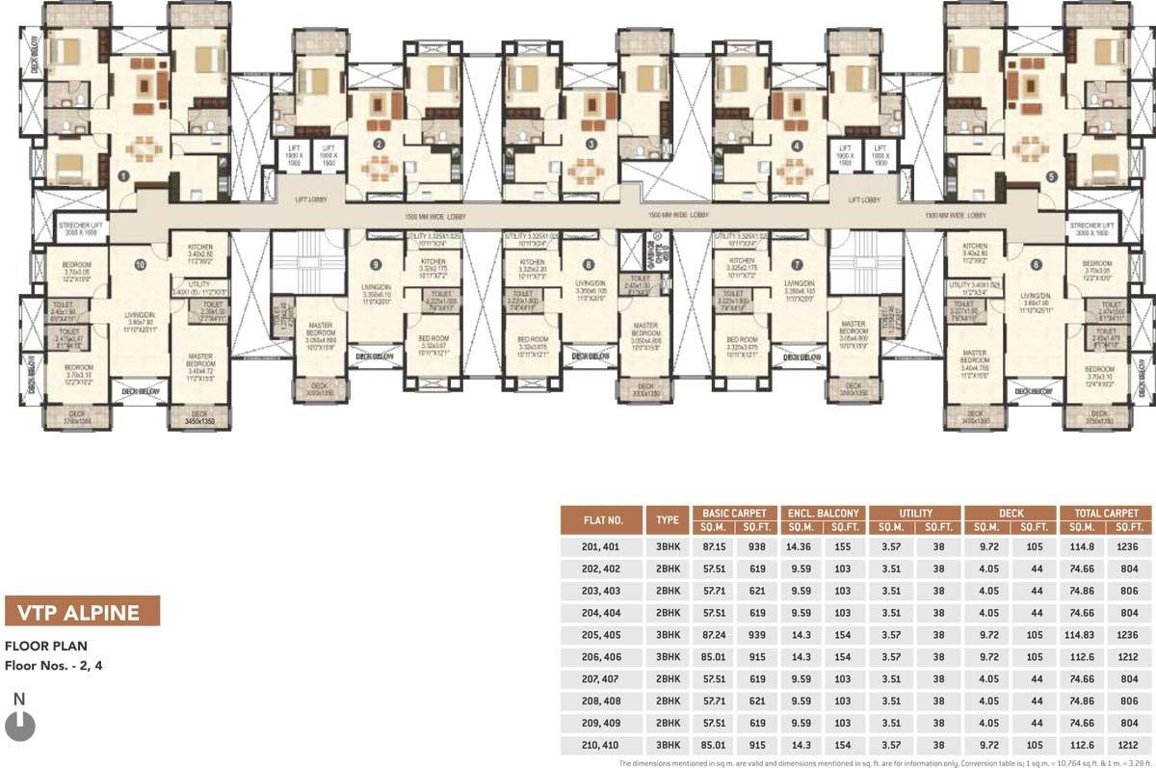  alpine Kul Ecoloch Phase 1 Tower 1 Society 1A Cluster Plan