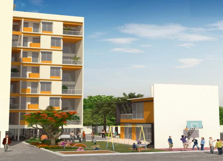 the courtyard phase i building e and c Basketball Court