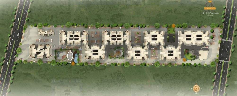  st kanwarram palacio phase 1 Layout Plan