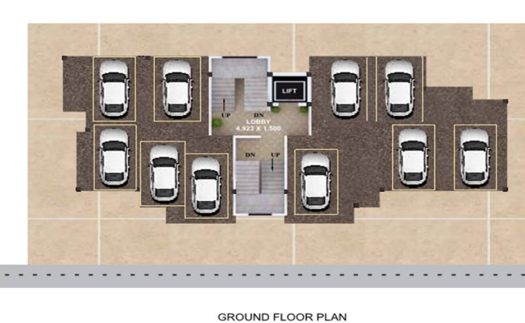 royal residency Royal Residency Cluster Plan for ground Floor