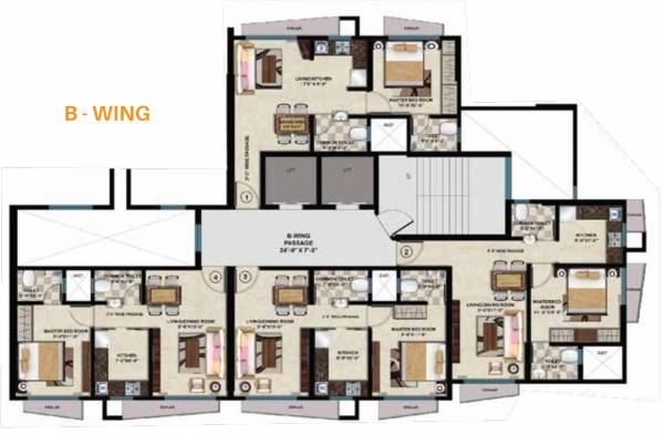 Images for Cluster Plan of Vinayak Heights Phase 1