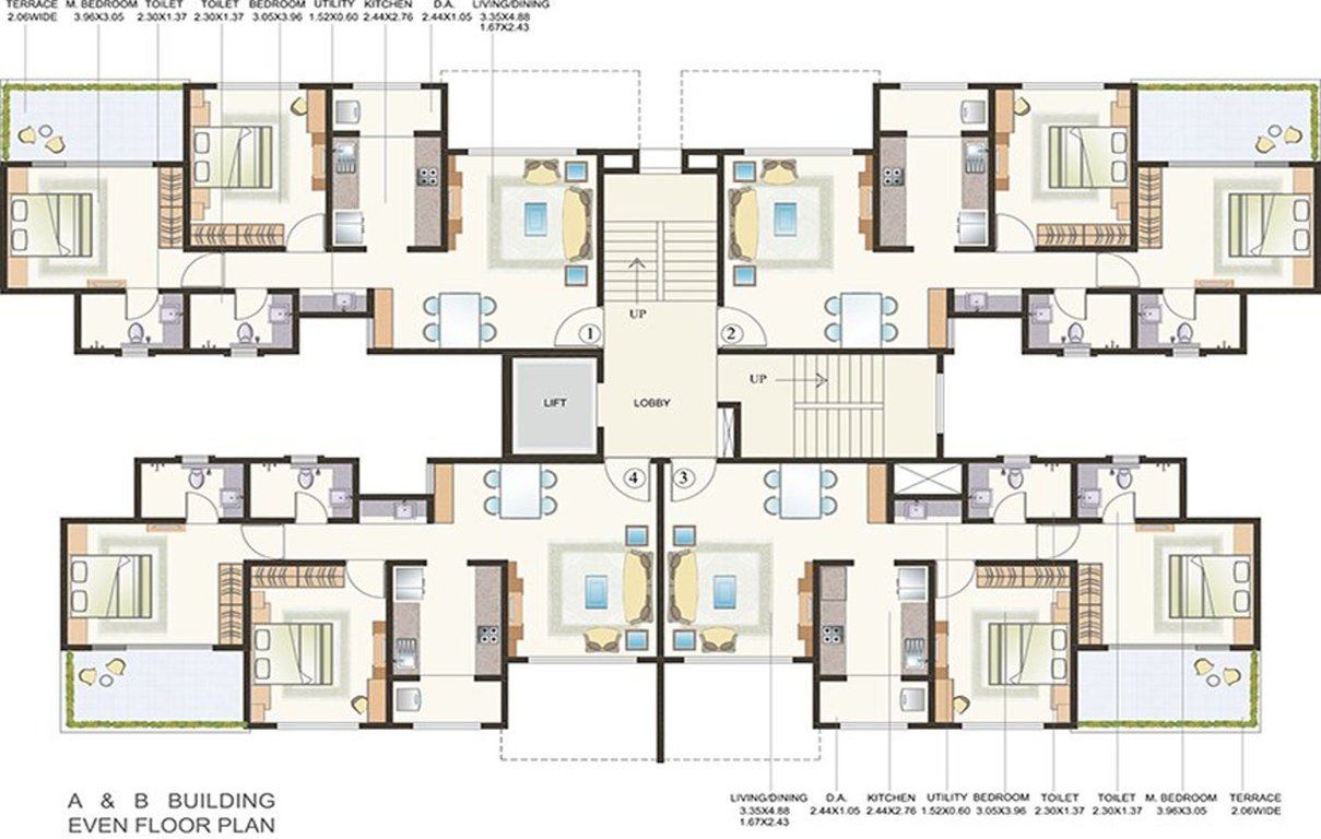Images for Cluster Plan of Ananth Jayanthi The Waterfront