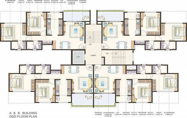 Images for Cluster Plan of Ananth Jayanthi The Waterfront