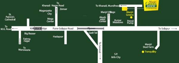 Images for Location Plan of Magnus Manjri Green Annexe B1 B2 B3