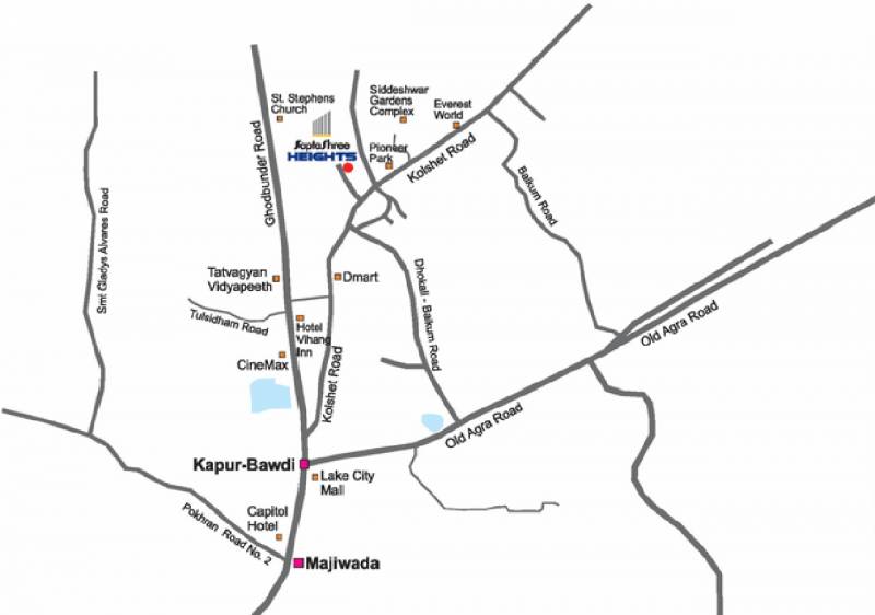 Images for Location Plan of Saptashree Heights