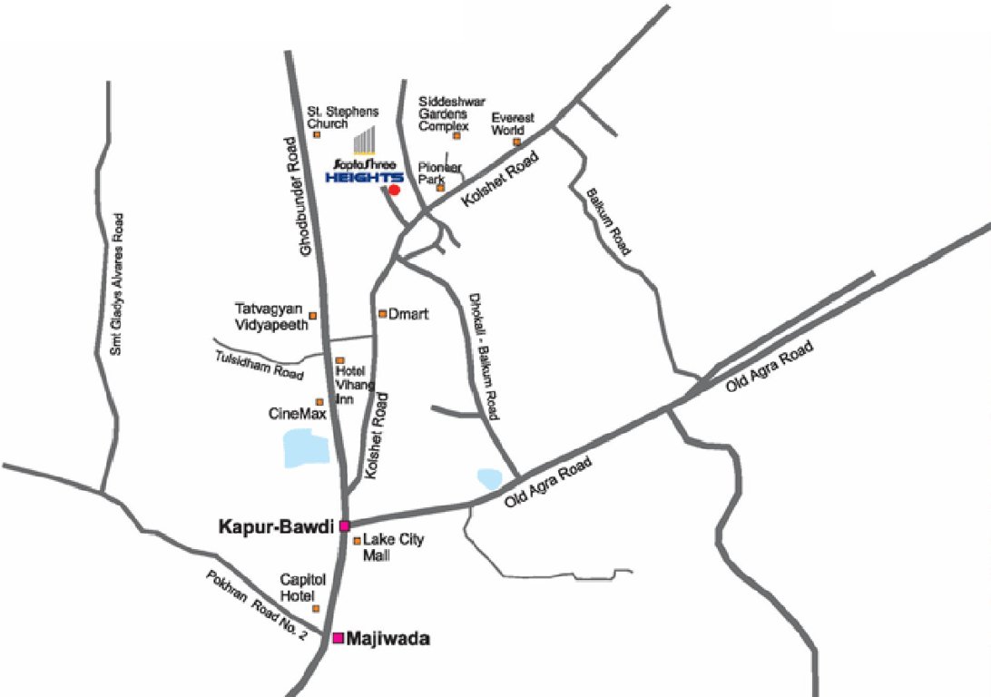 Images for Location Plan of Saptashree Heights