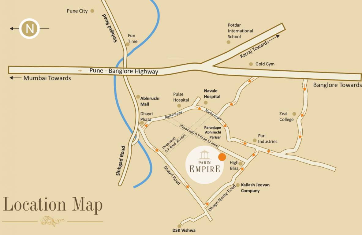 Images for Location Plan of Parin Empire