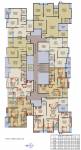 Sarvesh Apartments Cluster Plan from 1st & 3rd Floor  sarvesh-apartments Sarvesh Apartments Cluster Plan from 1st & 3rd Floor