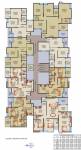 Sarvesh Apartments Cluster Plan from 2nd & 4th Floor  sarvesh-apartments Sarvesh Apartments Cluster Plan from 2nd & 4th Floor