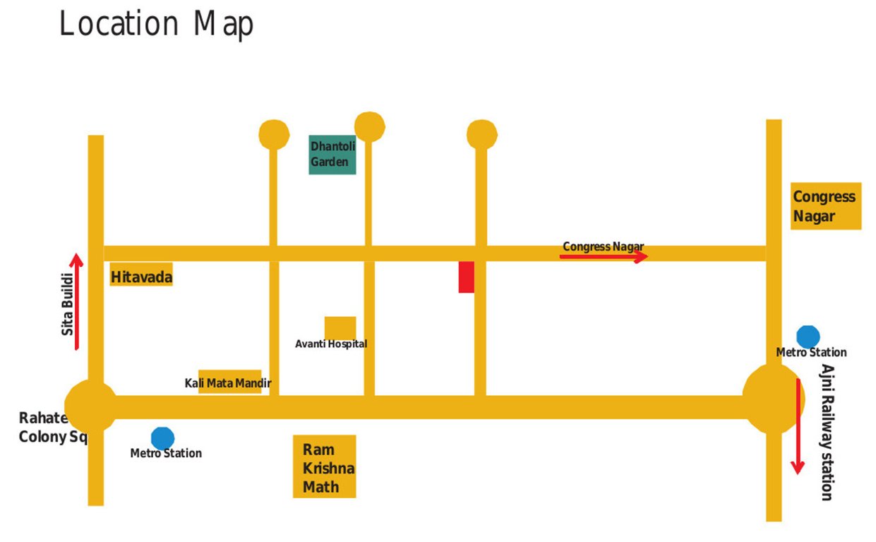 Images for Location Plan of Navabharat Royal Crest