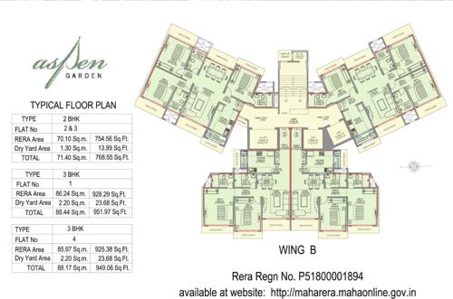 Images for Cluster Plan of Unique Aspen Park and Aspen Garden
