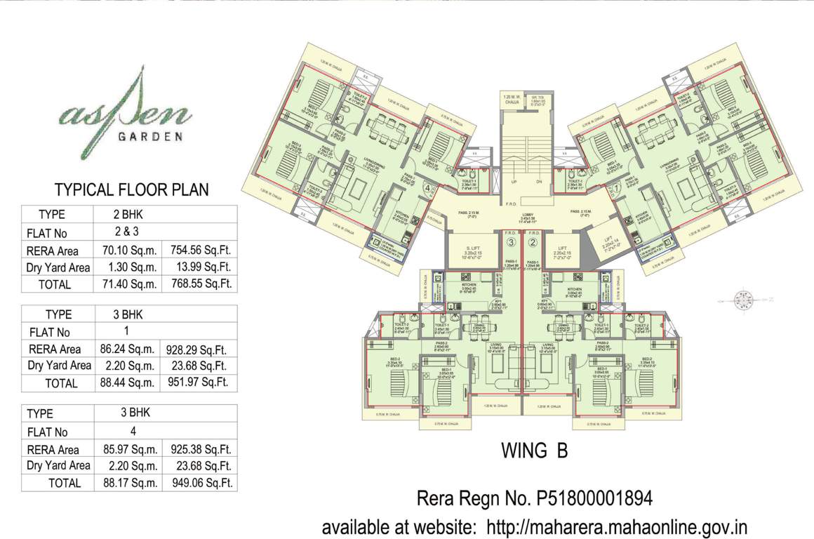 Images for Cluster Plan of Unique Aspen Park and Aspen Garden