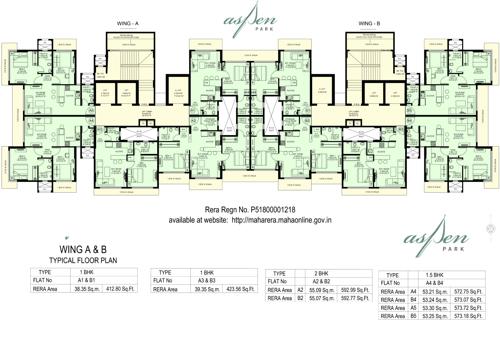 Images for Cluster Plan of Unique Aspen Park and Aspen Garden