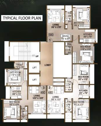  new pushparaj New Pushparaj Typical Cluster Plan