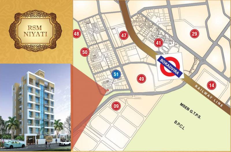 Images for Location Plan of Unimont RSM Niyati