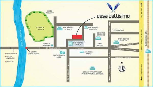  gorai-laxmi-chsl-casa-bellisimo-b-wing Location Plan