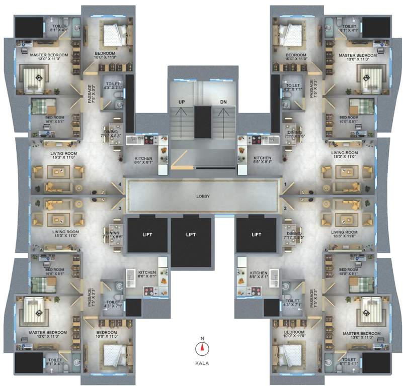 Images for Cluster Plan of Kinner Goverdhangiri