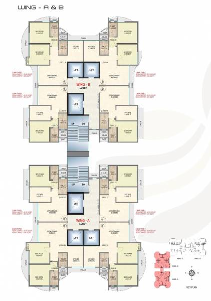  oasis-phase-1 Royal Oasis A B C D Wing Cluster Plan